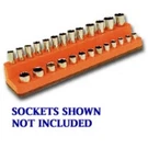 Mechanics Time Saver 724 1/4 In. Dr Magnetic Solar Orange Socket Holder 4-14MM. Fixed Price $20.51.