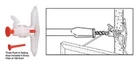 Crl Toggler Picture Hook Anchors For 3/8" 1/2" (9.5 13MM). Fixed Price $60.00.