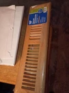 Solid Oak Wood Baseboard Grille. Super Nice! Set Of Six. 18 Inch. Price Is For. Fixed Price $100.00.
