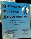 Vintage Outwater Plastics & Architectural Products Catalog Wood-ridge Nj. Fixed Price $40.00.