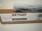 Ikea Ektorp Ottoman Cover Only, Nordvalla Dark Gray 003.223.12 303.223.15 - New. Fixed Price $74.99.