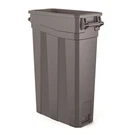 Suncast Corporation TCNH2030 23 Gallon Resin Slim Trash Can, Plastic, Gray. Fixed Price $48.50.