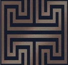 Graham & Brown Wallpaper Double Roll Metallic Key Navy Msrp $90.. Fixed Price $48.50.