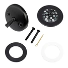 Matte Black Trip Lever Tub Trim Kit Set With 3 X 0.5 Inches,. Fixed Price $34.36.
