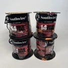(4) Southwire Thhn 14 Gauge Solid Wire, 100' Per Roll, Red (lot Of Four). Fixed Price $69.99.