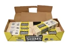 Lot Of 8 Packs Nelson Wood Shims 42/PACK X 1.25" 11.75" CSH12/42. Fixed Price $34.64.