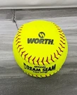 Worth Asa Dream Seam C12RYLAH 12" Fastpitch Softballs Usa/nfhs Ball.. Fixed Price $7.50.