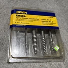 Irwin 53535 Hanson Spiral Flute Extractor Set - Screws, Open Box. Fixed Price $12.00.