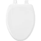 Mayfair By Bemis Lannon Slow Close Elongated White Enameled Wood Toilet Seat. Fixed Price $41.95.