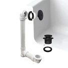 Westbrass A49321-62 14" Sch. 40 Pvc Bath Waste & Overflow Assembly With One-h.... Fixed Price $43.78.