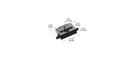Crl F2645 Black Plastic Tilt Latch For Acorn. Fixed Price $17.16.
