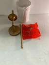 Z-lite 807-1S-RB-WH Emily 26" Tall Wall Sconce Rubbed Brass. Fixed Price $123.99.